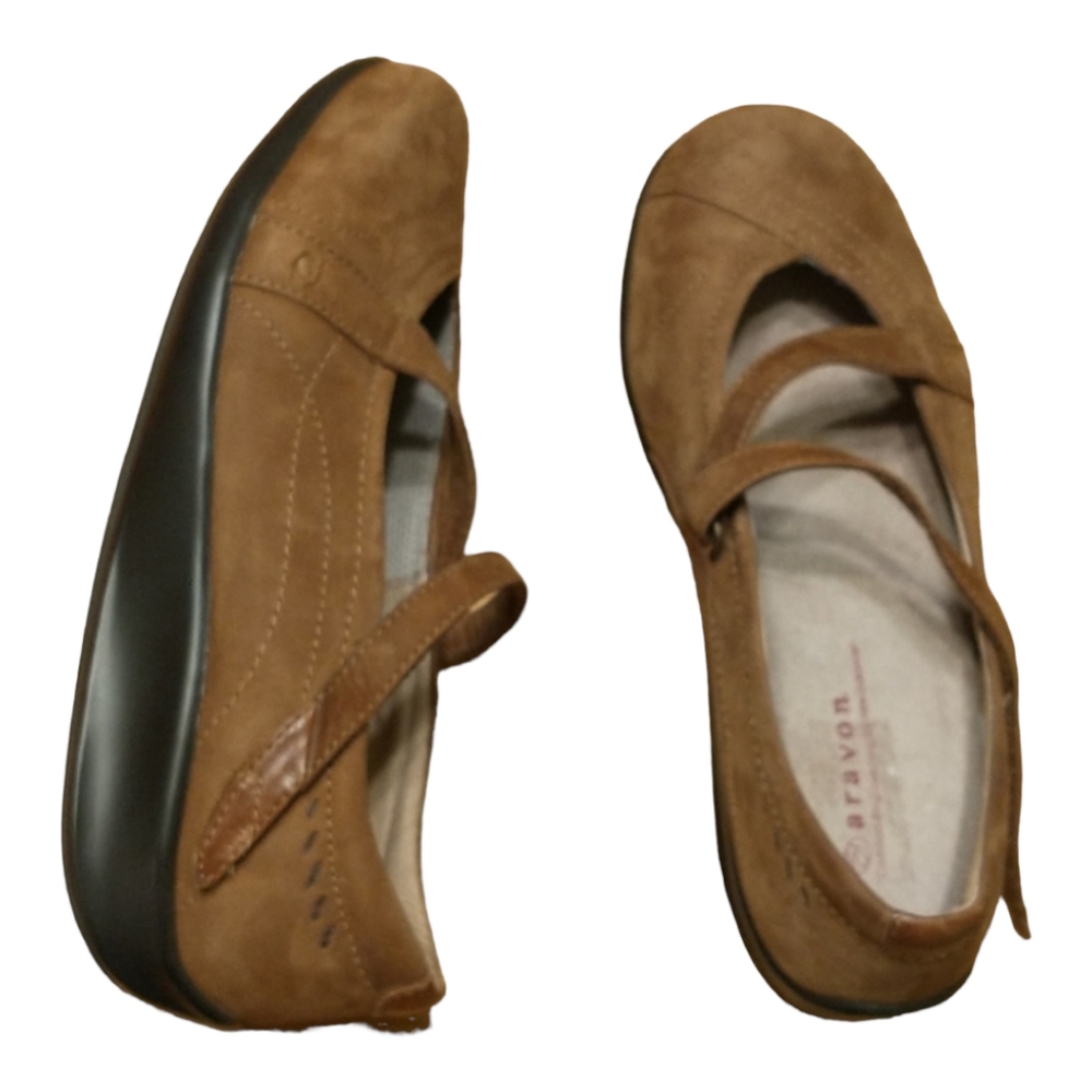 Aravon Lucie Mary Jane Comfort Shoes Size 8EE( Wide ) Women’s